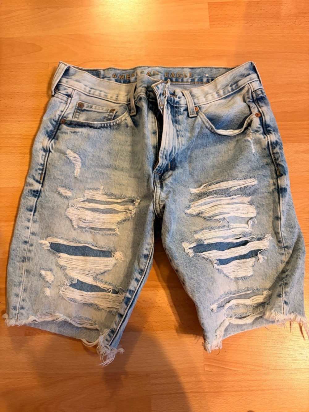 American eagle jean shorts